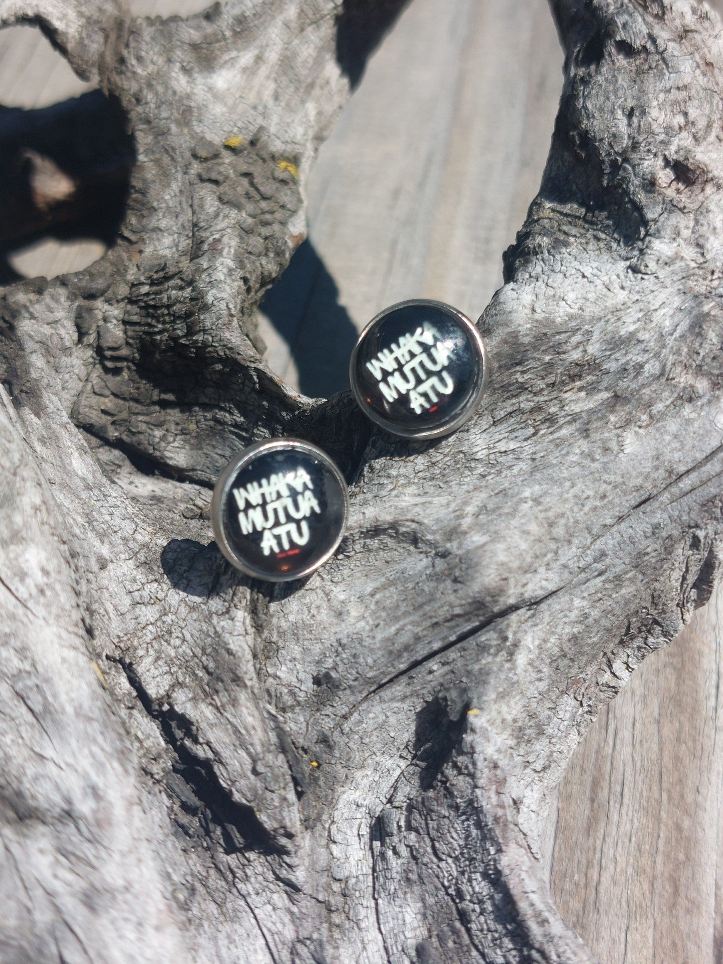Glow in the Dark WHAKAMUTUA ATU Studs